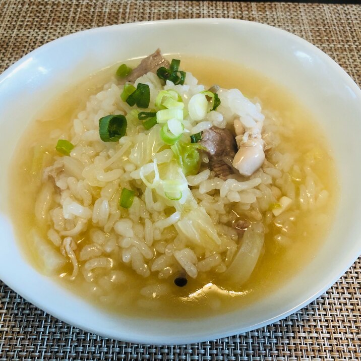 具がたくさん!☆雑炊